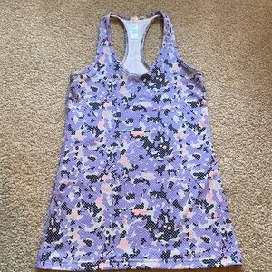 Ivivva purple camo tank - sz 12